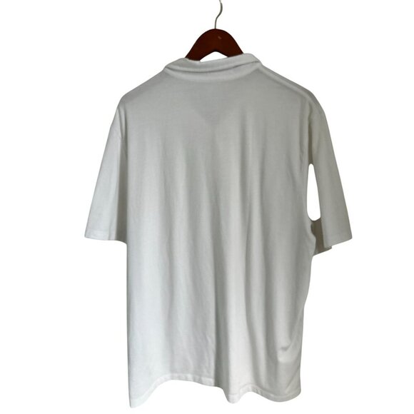 Vineyard Vines Edgartown Polo Shirt White Cotton Short Sleeve Summer Golf Size X - Picture 6 of 6